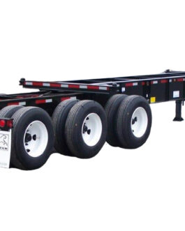 31ft Bridgemaster Heavy-Duty Extendable 3-Axle Chassis